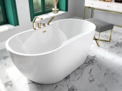 Azura Home Design Baignoire îlot NAVIA - 140 x 75 cm