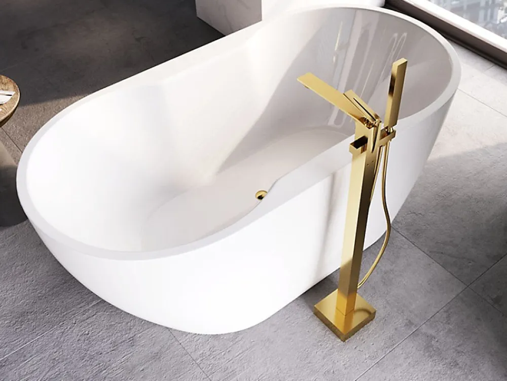 Azura Home Design Baignoire îlot NAVIA - 140 x 75 cm