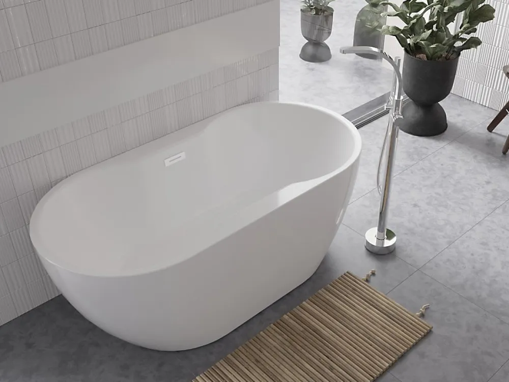 Azura Home Design Baignoire îlot NAVIA - 140 x 75 cm
