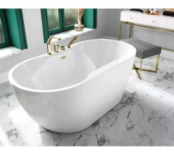 Azura Home Design Baignoire îlot NAVIA - 150 x 80 cm