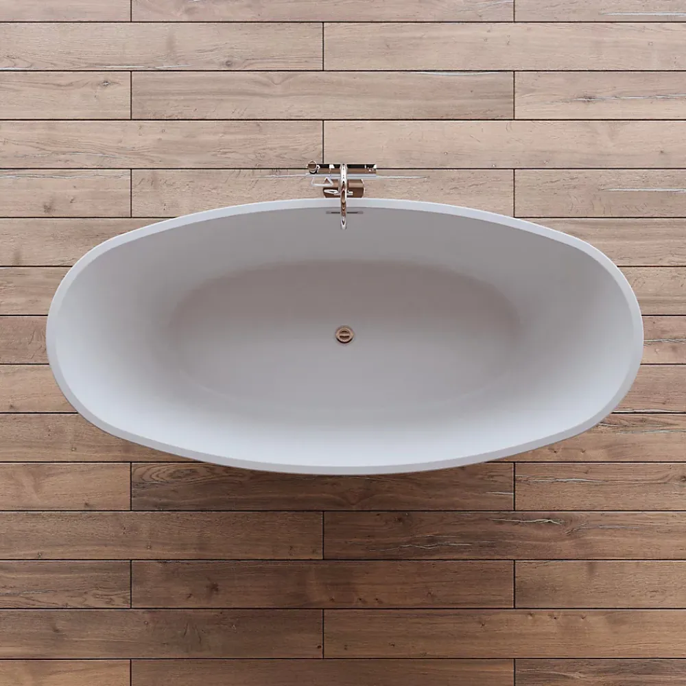 Baignoire Îlot|Spalina Baignoire îlot ovale NEROON 2.0 L. 170 x l. 80 cm, by
