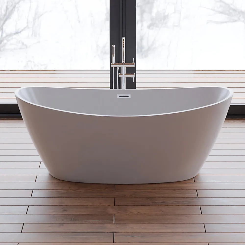 Baignoire Îlot|Spalina Baignoire îlot ovale NEROON 2.0 L. 170 x l. 80 cm, by