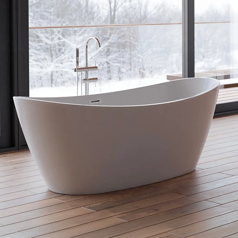 Baignoire Îlot|Spalina Baignoire îlot ovale NEROON 2.0 L. 170 x l. 80 cm, by
