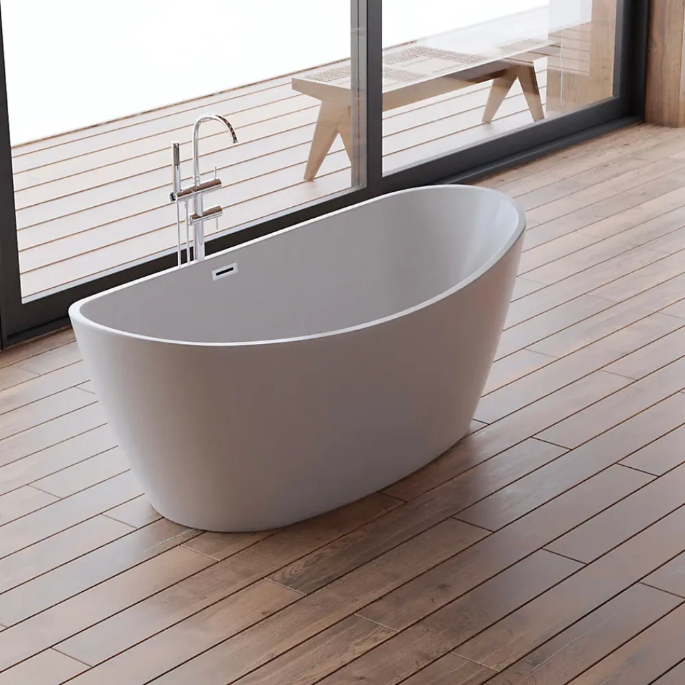 Baignoire Îlot|Spalina Baignoire îlot ovale NEROON 2.0 L. 170 x l. 80 cm, by
