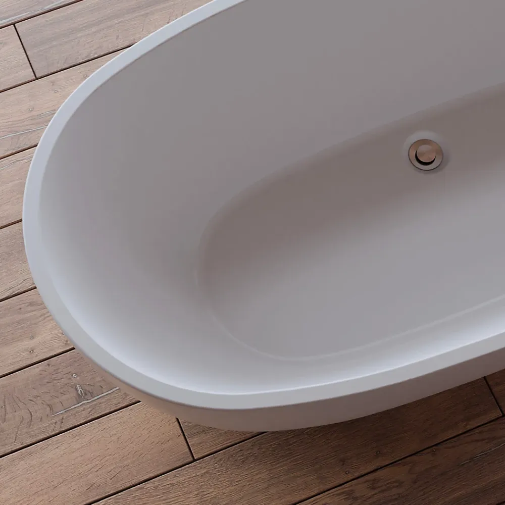 Baignoire Îlot|Spalina Baignoire îlot ovale SAMBA L. 170 x l. 79 cm, by
