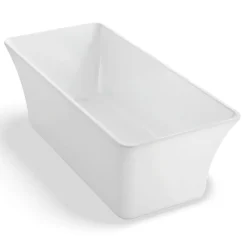 Spalina Baignoire îlot rectangulaire Sorrow 170x75 cm, blanc, By
