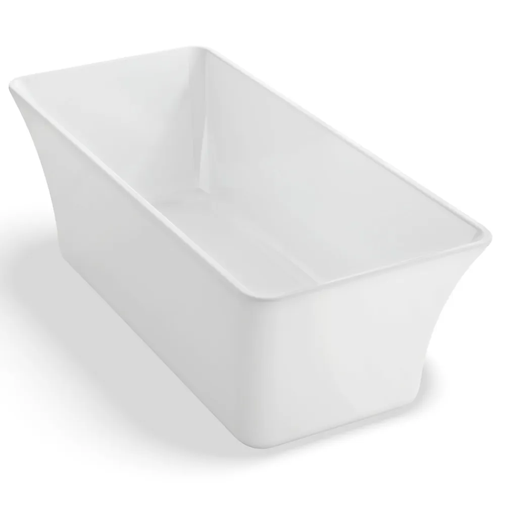 Spalina Baignoire îlot rectangulaire Sorrow 170x75 cm, blanc, By
