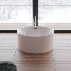 Baignoire Îlot|Spalina Baignoire îlot ronde Loom 2.0, 130x130 cm, by