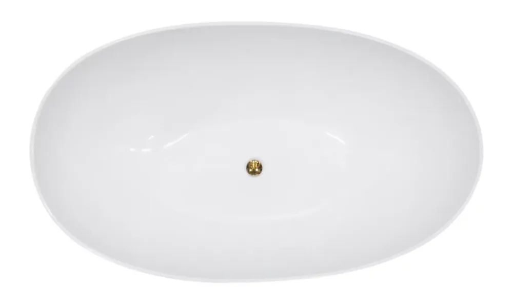 Azura Home Design Baignoire îlot SIYA 172 x 100 cm
