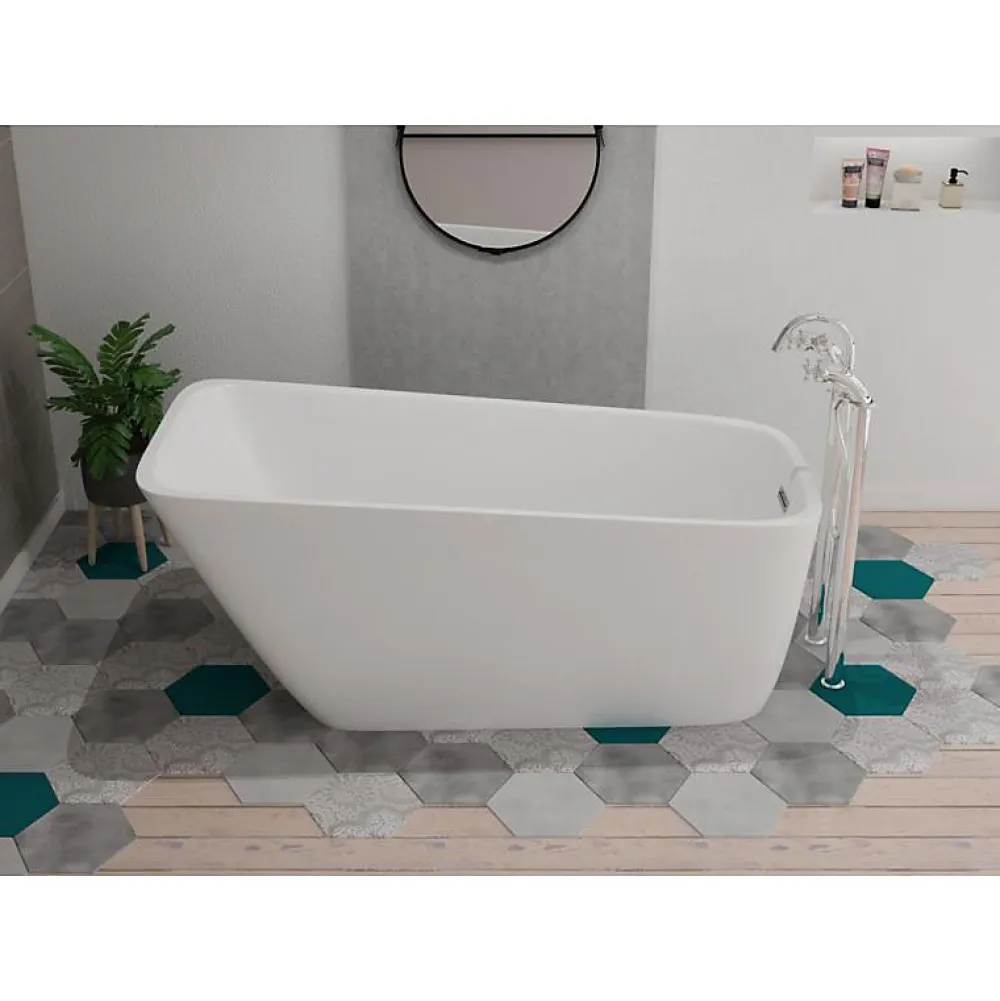 Baignoire Îlot|Distribain Baignoire îlot Vico - 170 x 80 x 66 cm