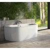 Baignoire Îlot|Azura Home Design Baignoire îlot VISTA 140/- 140 x 75 cm