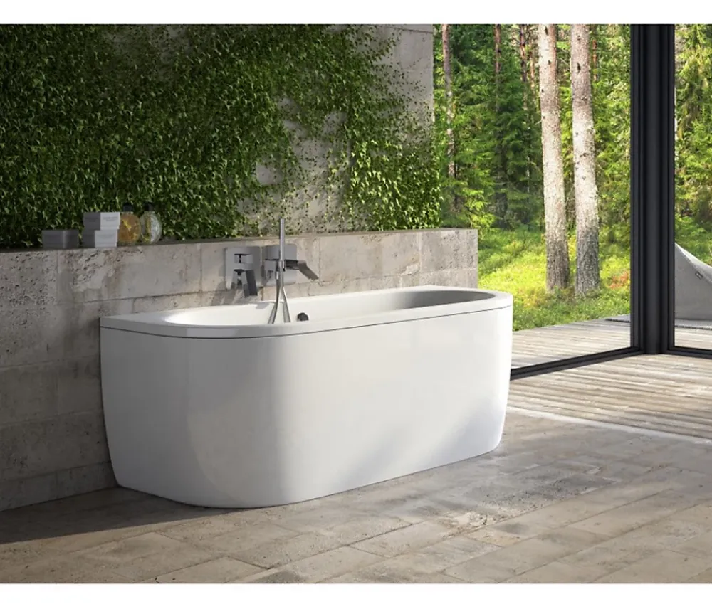 Baignoire Îlot|Azura Home Design Baignoire îlot VISTA 140/- 140 x 75 cm