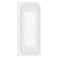 Villeroy & Boch Baignoire murale Architectura pour installation en angle à gauche, 1800 x 800 mm, Blanc
