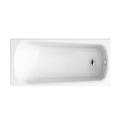 Baignoire Droite|Planète Bain Baignoire rectangulaire gain de place 150x70 cm NAO encastrable (SANS TABLIER)
