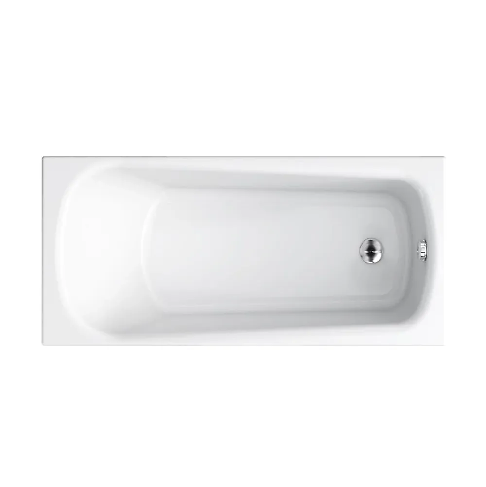 Baignoire Droite|Planète Bain Baignoire rectangulaire gain de place 150x70 cm NAO encastrable (SANS TABLIER)
