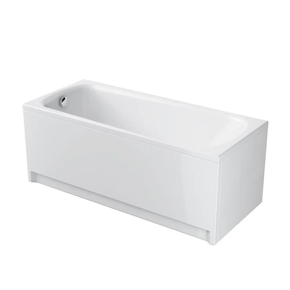 Baignoire Droite|Planète Bain Baignoire rectangulaire 160x70 cm NAO encastrable (SANS TABLIER)