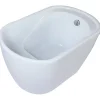 Vente-unique Baignoire sabot - 165 L - 120 x 75 x 65 cm - Blanche - PICCOLA