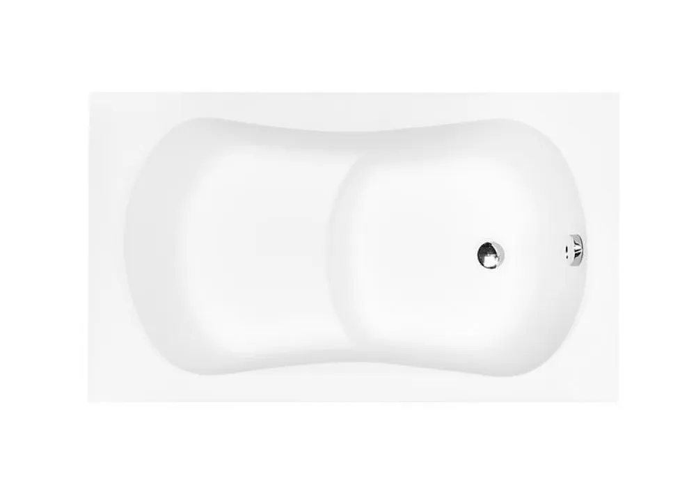 Baignoire Droite|Azura Home Design Baignoire sabot VANIA 120x70 cm
