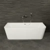 Spalina Baignoire semi-îlot murale Mint 180, blanc, 180x81 cm, by