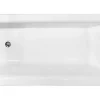 Baignoire Droite|Azura Home Design Baignoire VENETO avec tablier - 150 x 70 cm