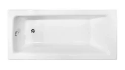 Baignoire Droite|Azura Home Design Baignoire VENETO avec tablier - 140 x 70 cm