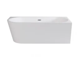 Azura Home Design Baignoire ZOYA angle droit - 170 x 80 cm