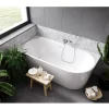 Azura Home Design Baignoire ZOYA angle gauche - 150 x 75 cm