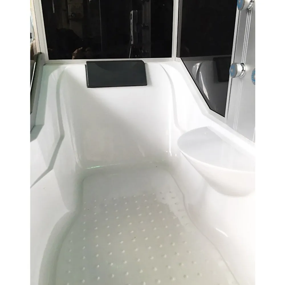 Baignoire Douche|Eliteshopping Baignoire-douche hydromassage Chromothérapie 170 X 90 cm Ocean