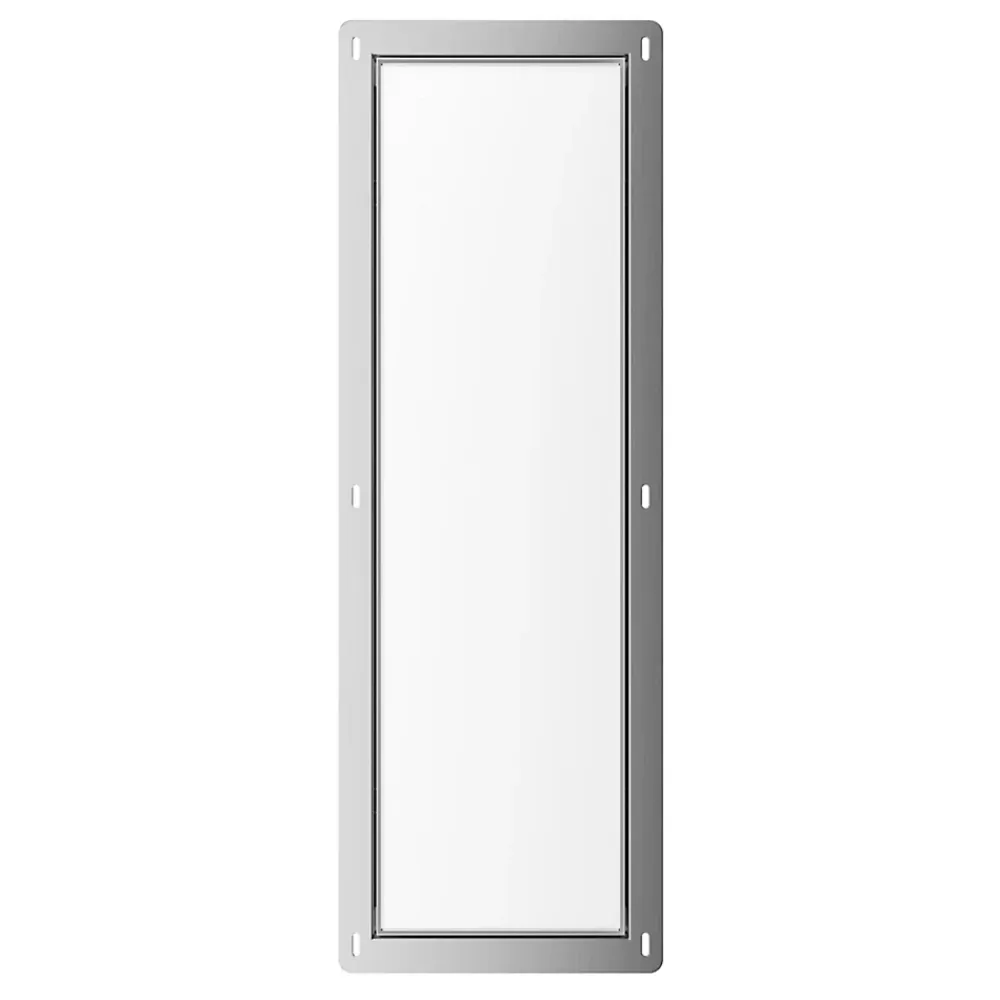 Balneo Armoire encastrée pour brosse WC gauche verre blanc 68,2cm