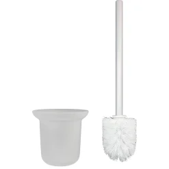 Balneo Armoire encastrée pour brosse WC gauche verre blanc 68,2cm