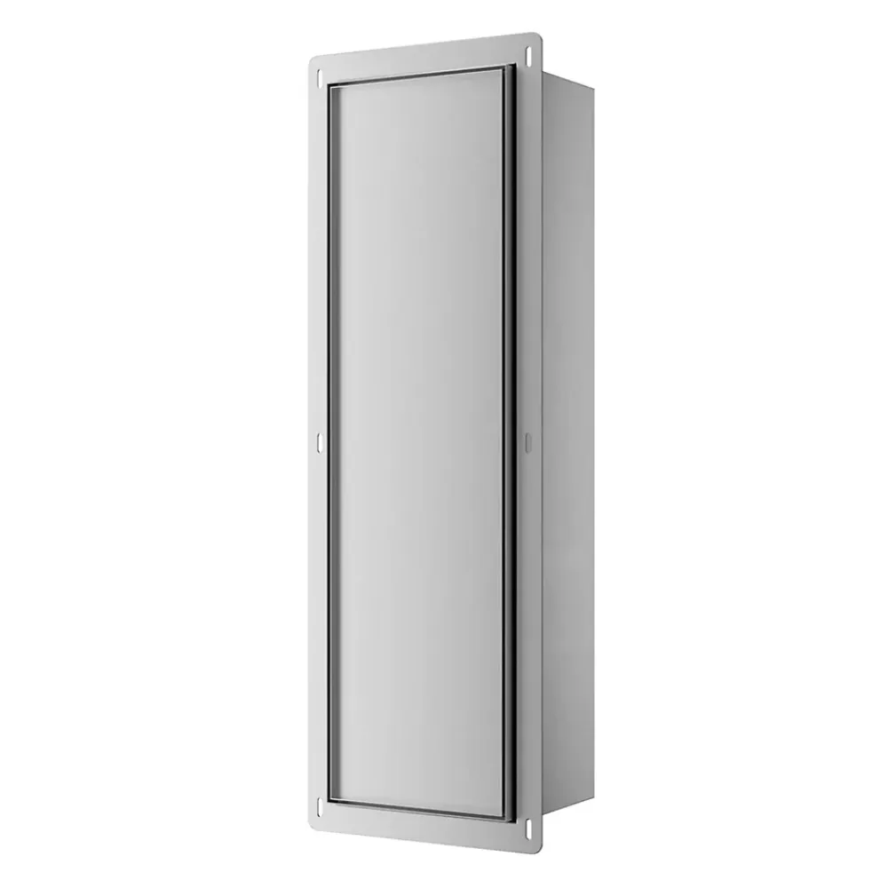 Balneo Armoire encastrée sous carrelage pour brosse WC gauche 68,2cm
