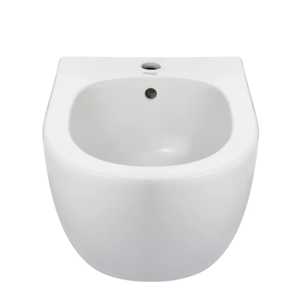 Balneo Bidet suspendu, sans bride bau, Ceramique, Blanc, ASOX