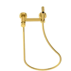 Robinet De Bidet|Balneo Robinet de bidet or Acier inoxydable - Mitigeur de bidet CASCADE
