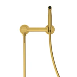 Robinet De Bidet|Balneo Robinet de bidet or Acier inoxydable - Mitigeur de bidet CASCADE