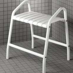 Godonnier Banc de douche avec poignées en aluminium charge maximale 140 kg