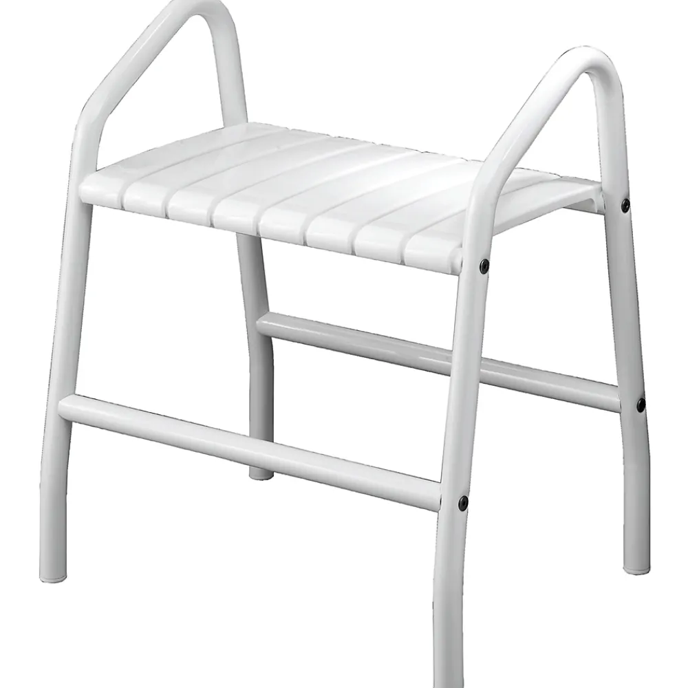 Godonnier Banc de douche avec poignées en aluminium charge maximale 140 kg
