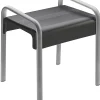 Godonnier Banc de douche gris avec poignées