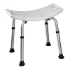 Kibath Banquette carrée avec finition BLANC mat en ABS