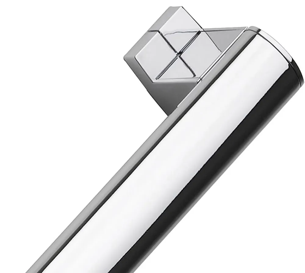 Barre D'Appui|Godonnier Barre d'appui coudée en aluminium anodisé brillant anodisé 62,3 cm 135'