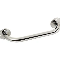 Barre D'Appui|Pellet Barre d'appui droite - 675 mm - Diamètre 25 mm - laiton nickelé chromé - Godonnier