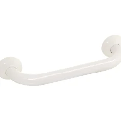 Pellet Barre d'appui droite aluminium blanc - 300 mm - Diamètre 30 mm - ASC
