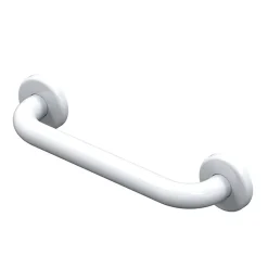 AKW Barre d'appui droite en acier inoxydable - Longueur 300 mm - INOX POLI