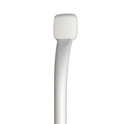 Barre D'Appui|Godonnier Barre d'appui droite en acier blanc mat Essentiels Plus 42,3 cm