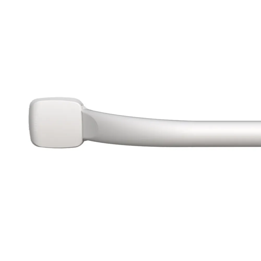 Barre D'Appui|Godonnier Barre d'appui droite en acier blanc mat Essentiels Plus 42,3 cm