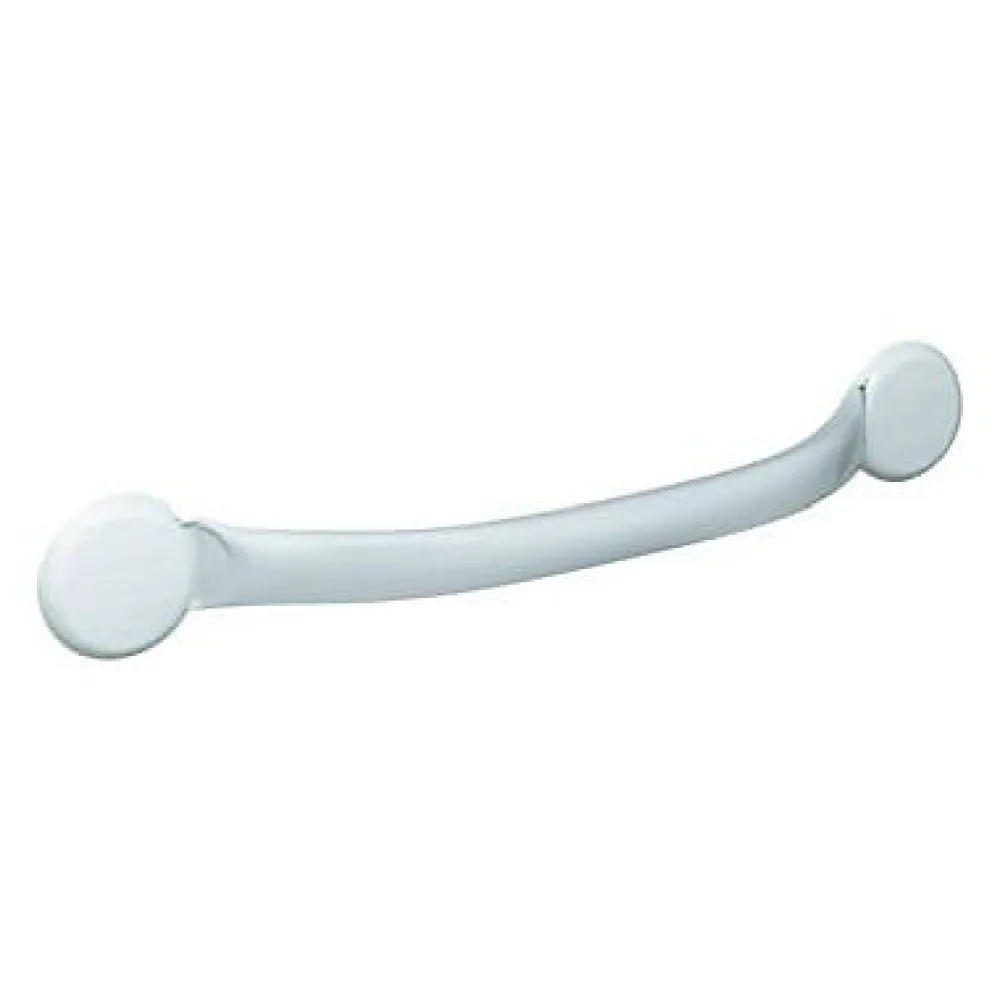 Barre D'Appui|Godonnier Barre d'appui droite en acier blanc 37 cm