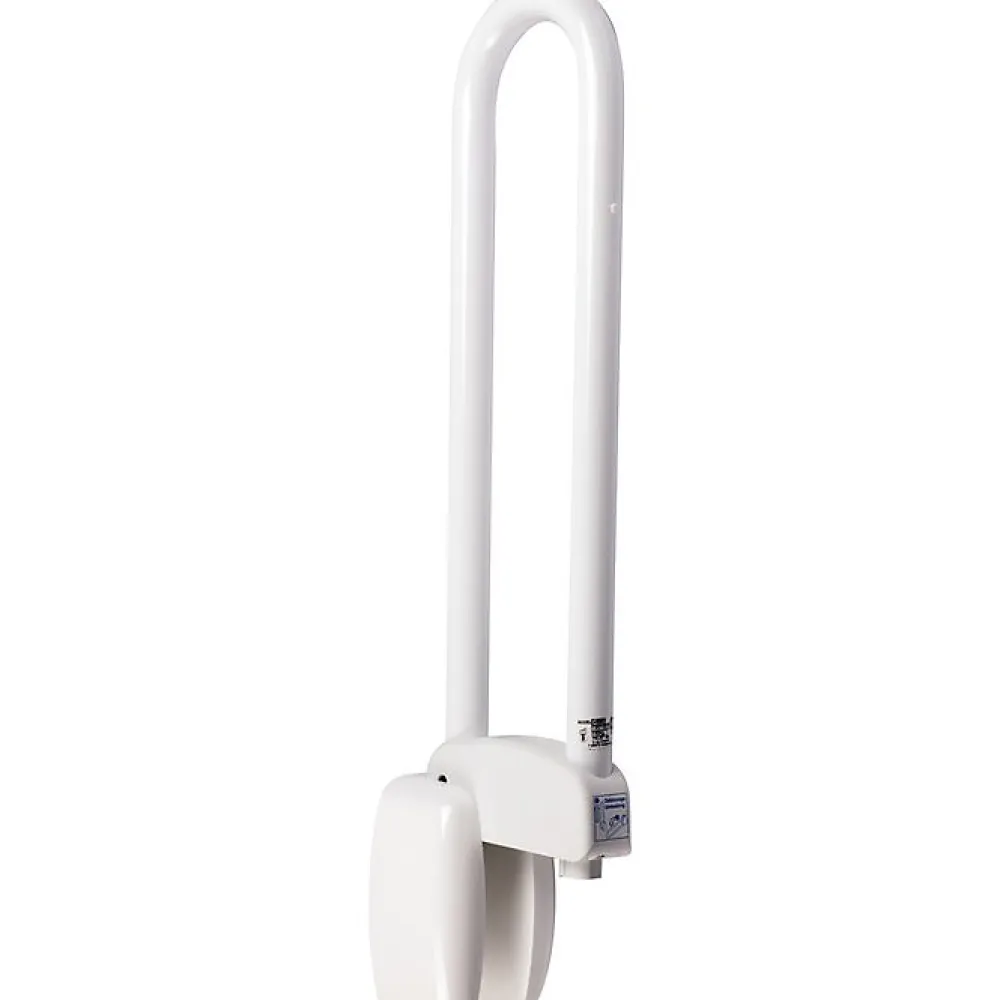 Pellet Barre d'appui relevable - 600 mm - Diamètre 30 mm - inox époxy blanc - ASC