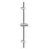 Todot Barre de douche 70cm en Acier Inoxydable Chromé avec Fixations ajustables