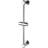 Rousseau Barre de douche universelle - Inox chromé - Longueur 60,5 cm - Diametre 18 mm - Fixation ventouse