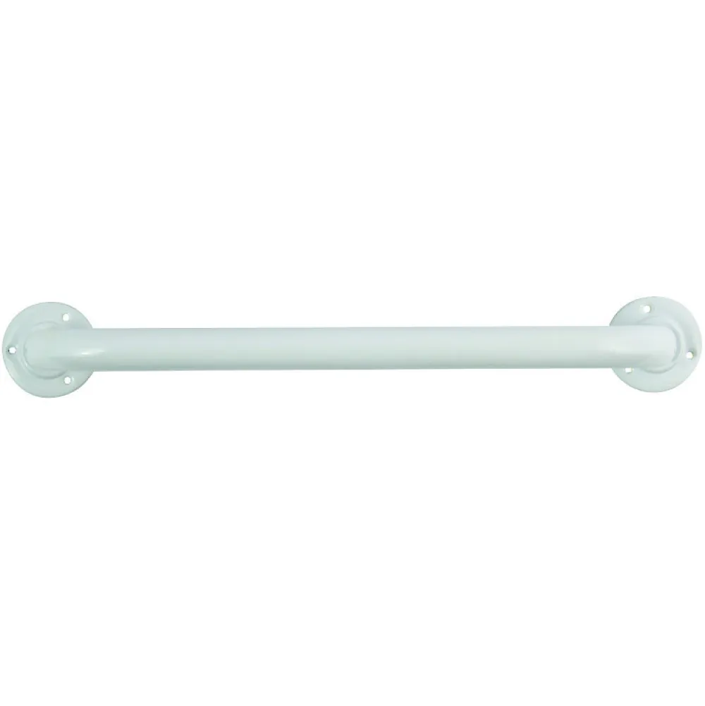 Barre D'Appui|MSV Barre de redressement ou d'appui Acier 40cm Blanc
