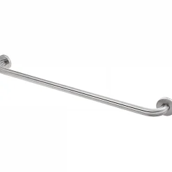 Sanindusa Barre de relèvement et appui droite PMR normes handicapé NewWCCare 80 inox brossé